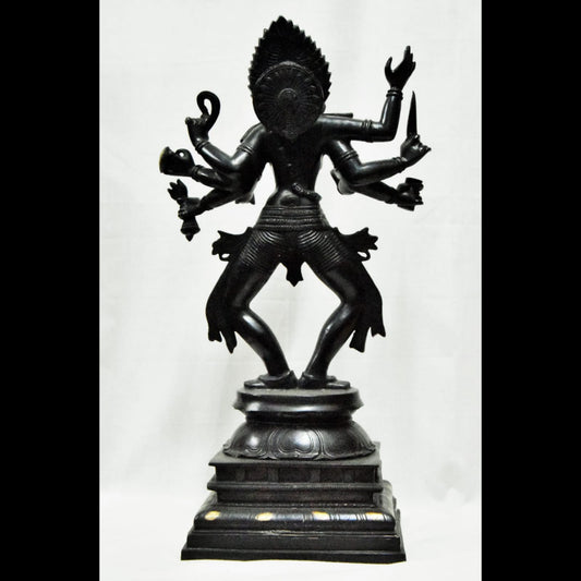 Dancing Kali with Fangs & 8 Arms 24'' image 1