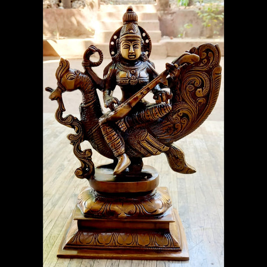 Saraswati On Swan 12" image 0