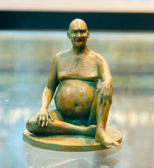 Bhagwan Nityanand Bronze Statue – Inspired by the Divine Murti of Ganeshpuri image 1