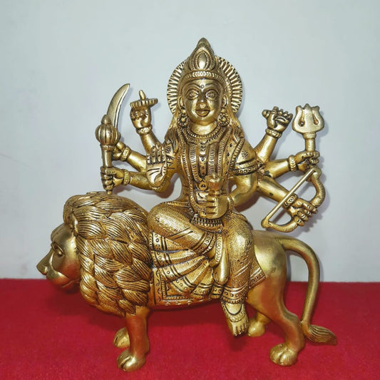 Maa Durga on Lion 8" image 0