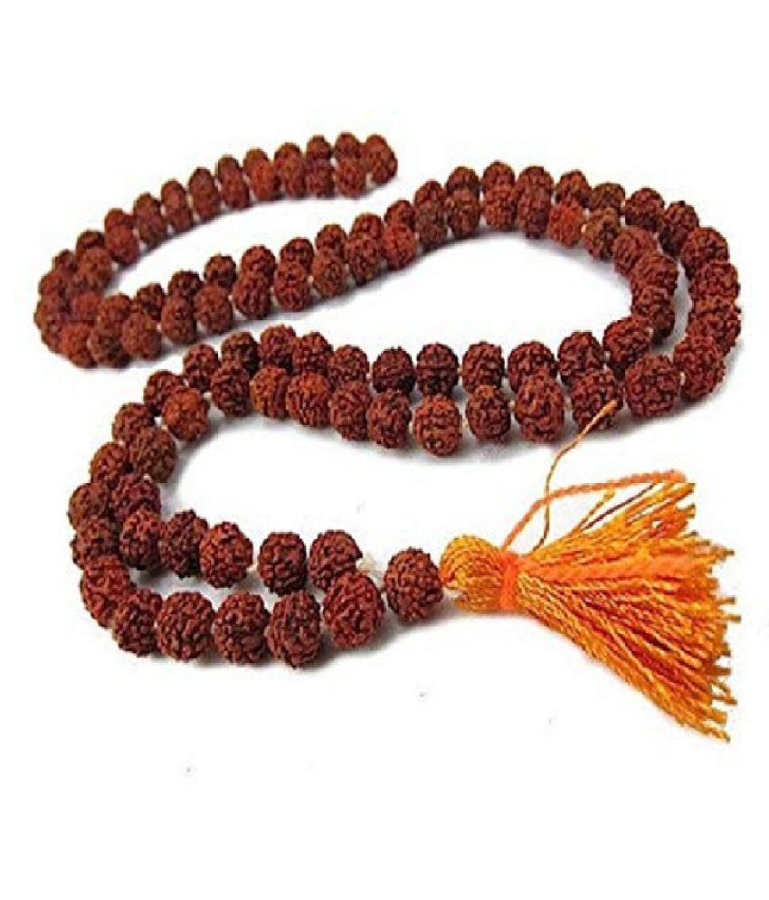 RUDRAKSHA THREAD MALA 108 BEAD image 1