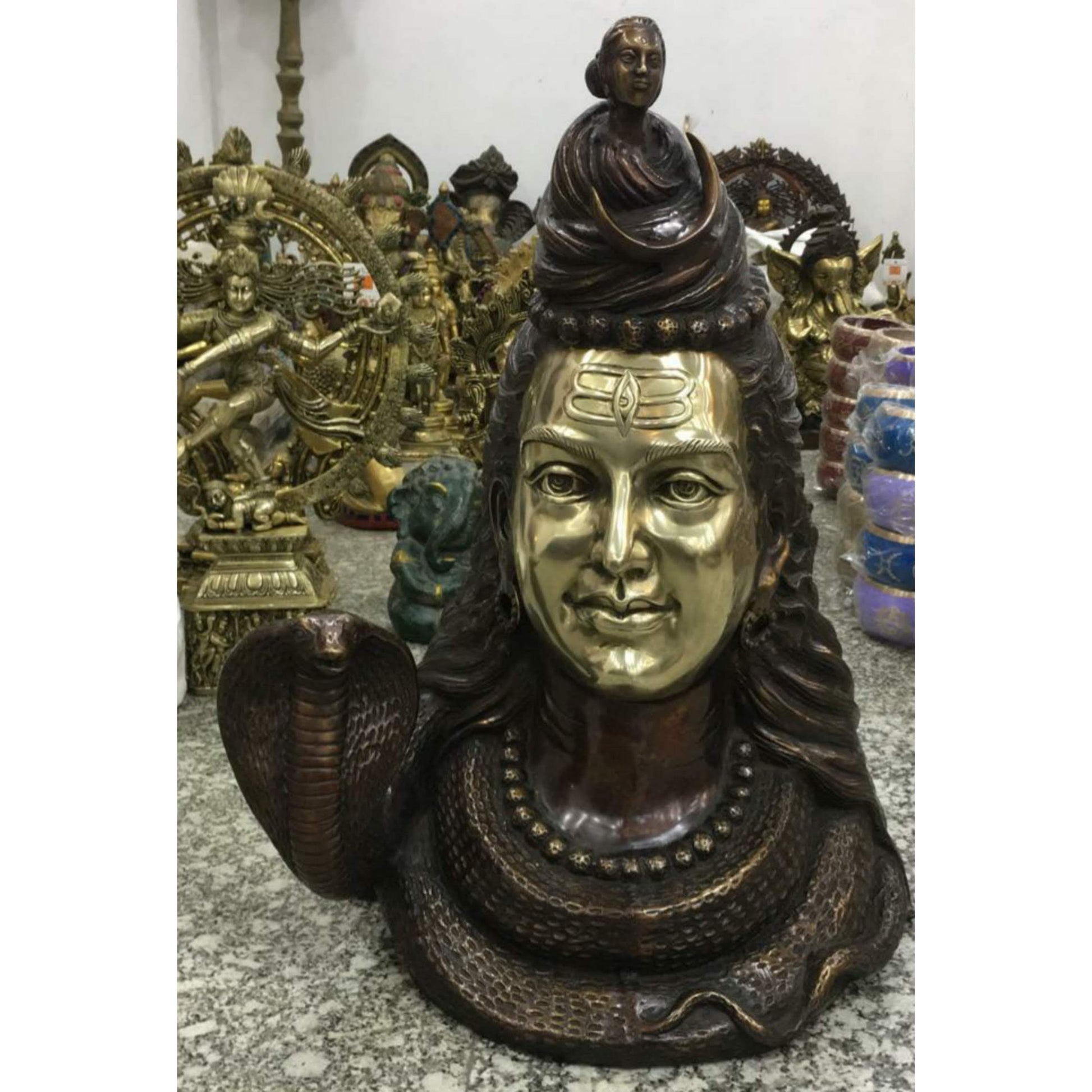 Shiva Head 27" image 0