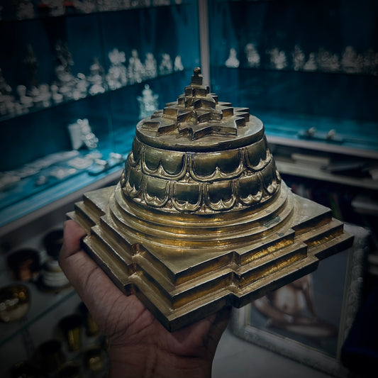 Shree Yantra Maha Meru - Panchadhatu - Five Metals