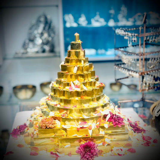 Shree Yantra in Bronze – 12x12 inches