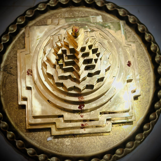 Shree Yantra in Bronze – 12x12 inches