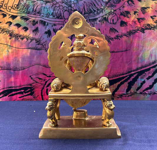 Tripura Sundari / Rajrajeswari with Arch 12" brass