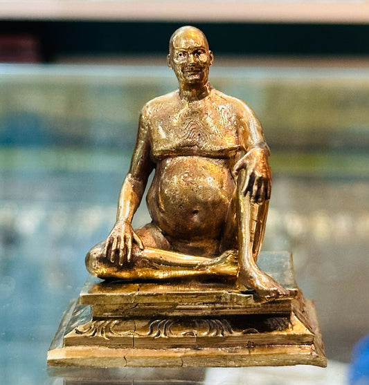 Bhagwan Nityanand Bronze Statue – Inspired by the Divine Murti of Ganeshpuri image 0